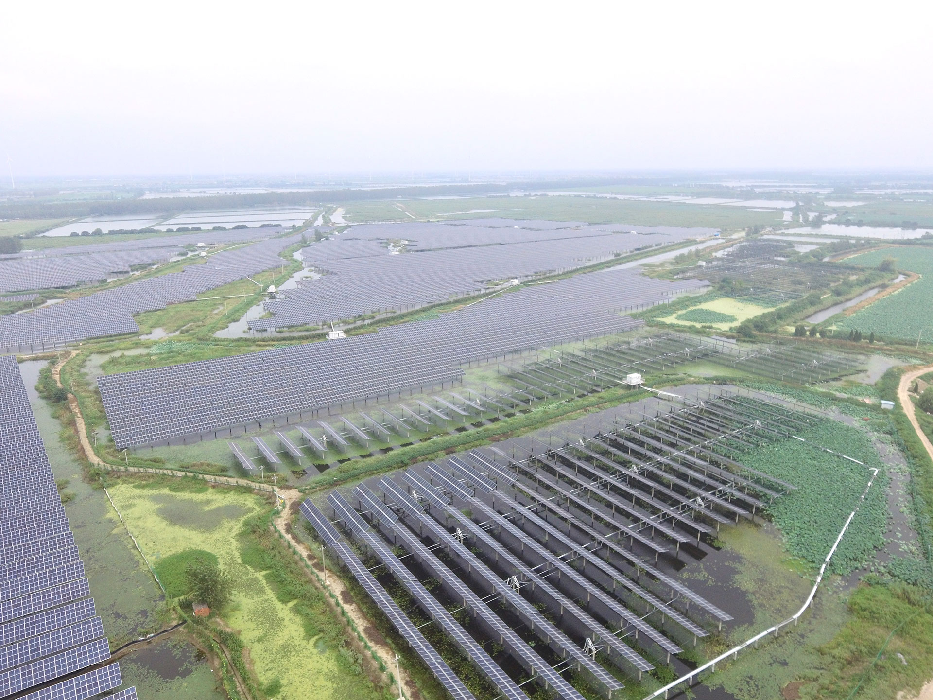 永利304am江苏扬州宝应光伏发电应用领跑基地2号100兆瓦项目